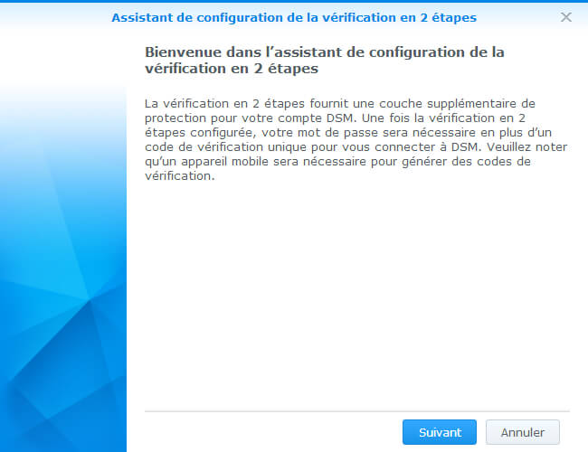 sécuriser un NAS Synology