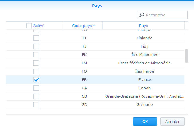 sécuriser un NAS Synology