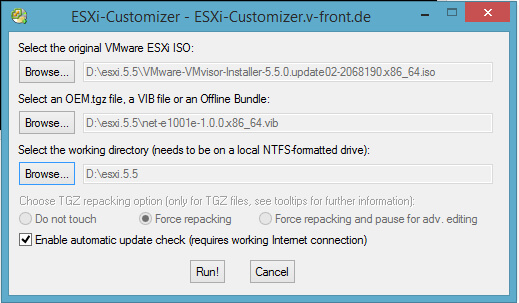 ESXI avec un controleur Intel 82579V