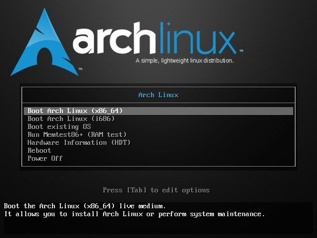 Installer ArchLinux 