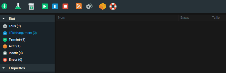 Thème Material Design ruTorrent