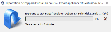 Créer des templates de VM sous Virtualbox