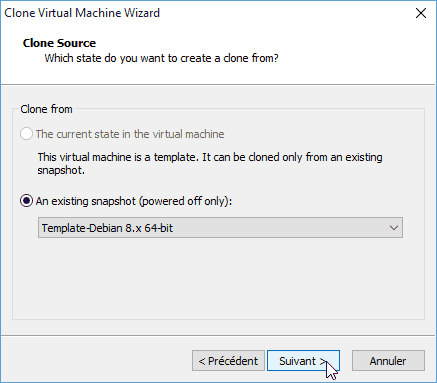 VMware Workstation - Créer des templates de VM